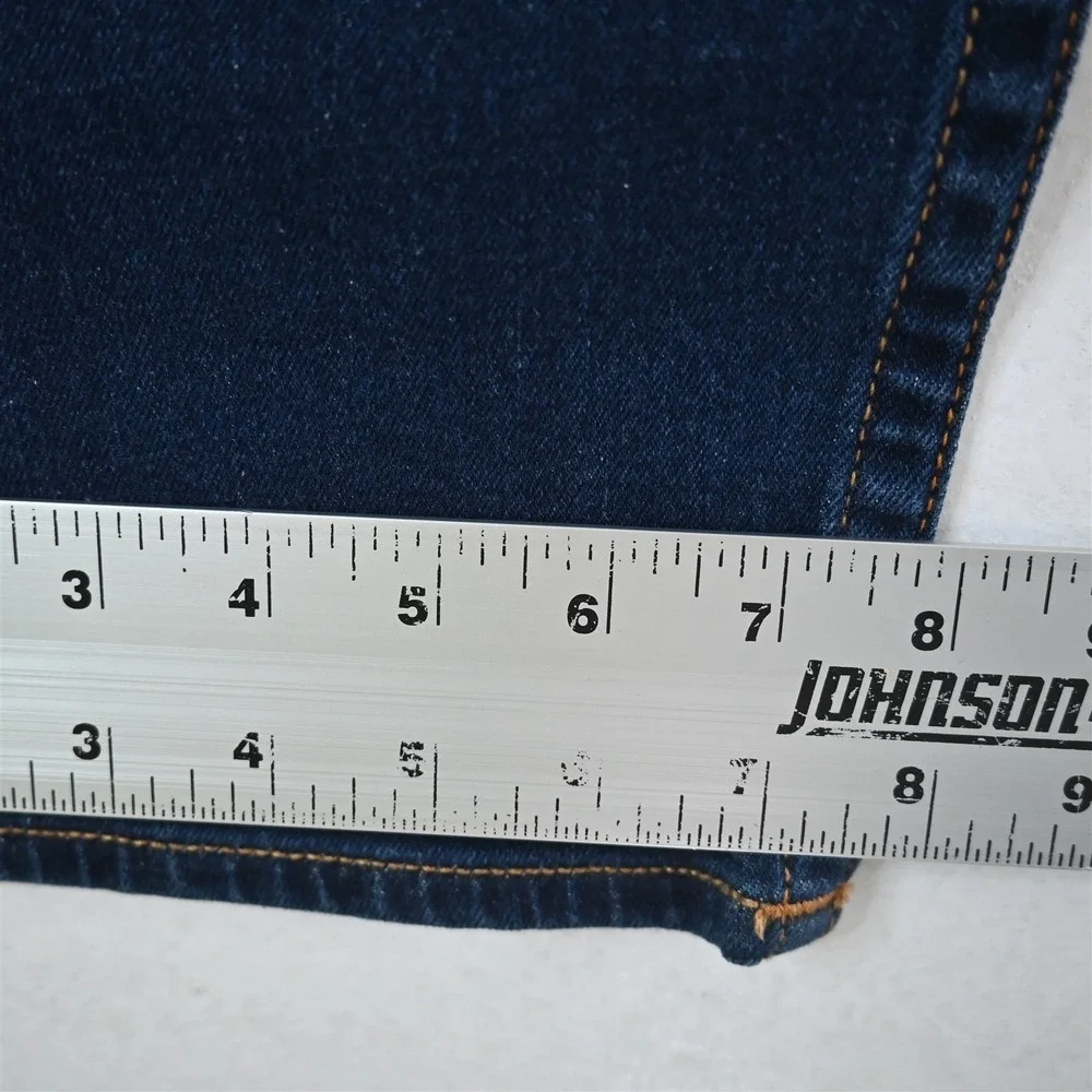 True Religion 34x30 Gino Relaxed Slim Dark Wash‎ Stretch Denim Mens Jeans